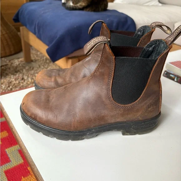 Blundstone Super Boots Antique Brown Women 7 / Men 5 - Picture 4 of 8